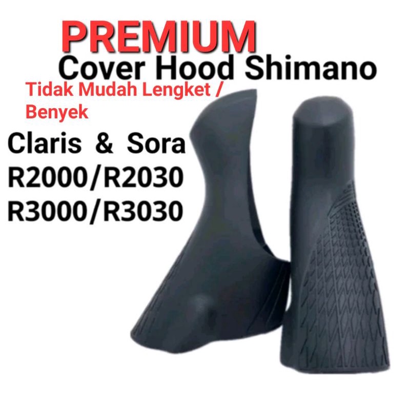 Hood Cover Shifter Shimano Sora Dan Claris R 3000 3030 2000 2030 Asli Brifter Pegangan Pembungkus Silicone Karet Shifters R3000 R2000