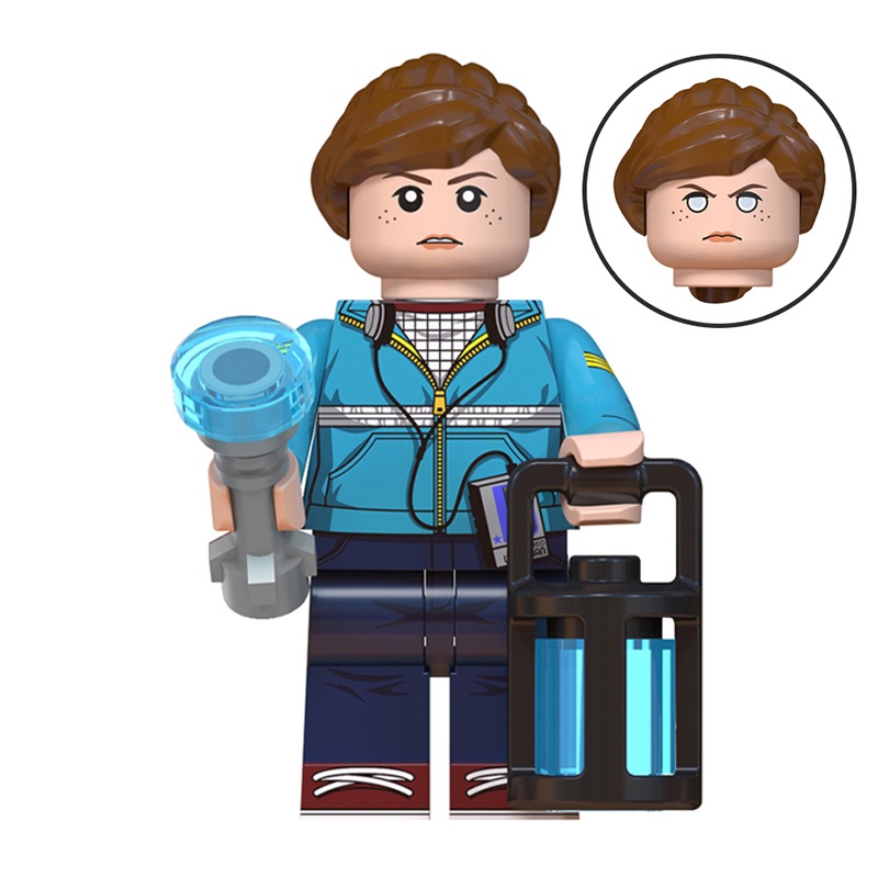 Stranger Things Minifigures Mainan Hadiah Mike Dustin Vecna Lucas Sinclair Eddie Munson Sebelas Angka Mini LG1007