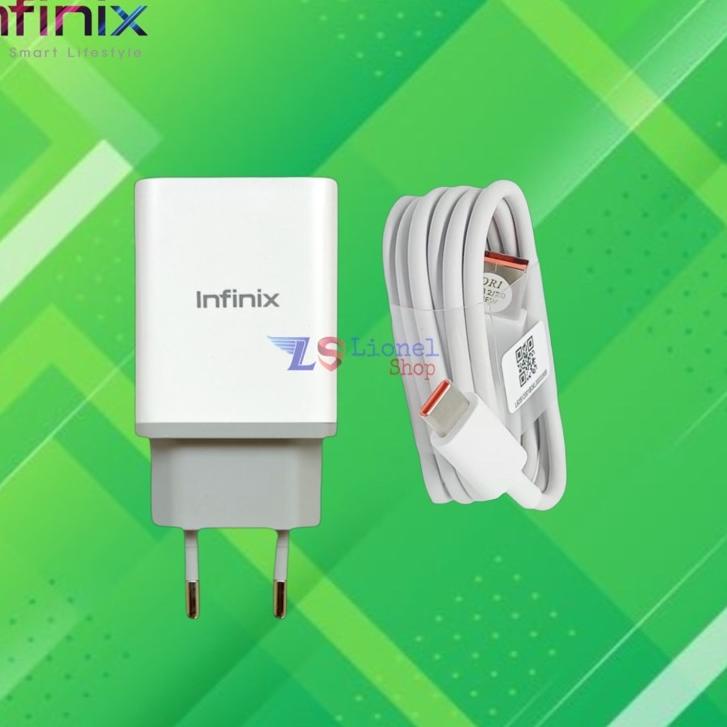 ♩ Charger Infinix Original Type C Fast Charging Infinix Note 8 - Note 10 Pro - Note 11 Nfc - Hot 11 