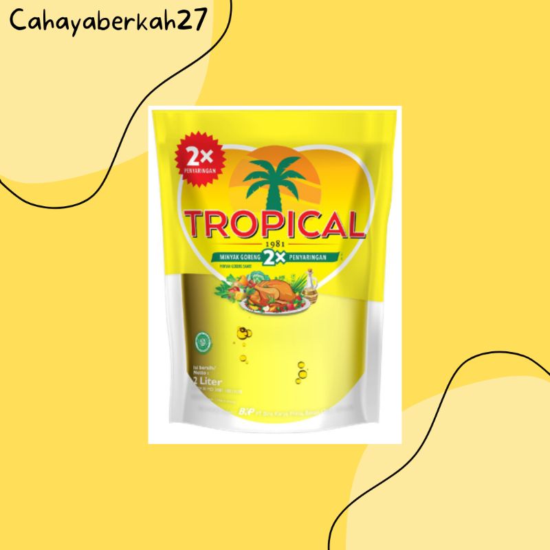 

Minyak Goreng Tropical Refill 2Lt