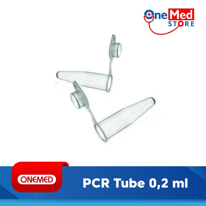 PCR Tube / Polymerase Chain Reaction OneLab 0,2 ml Isi 1000 pcs Onemed OJ2