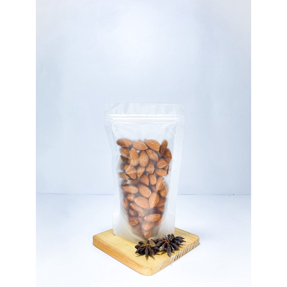 100g Kacang Almond Mentah Raw Almonds Kualitas Premium Murah Sruput Herbal