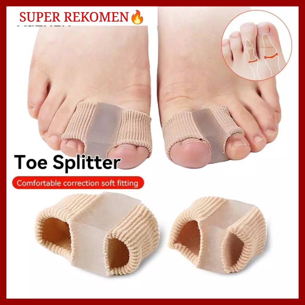 INSOLE TOE CORRECTOR INSOLE SILIKON PEMISAH JARI KAKI ANTI BUNION PREMIUM QUALITY