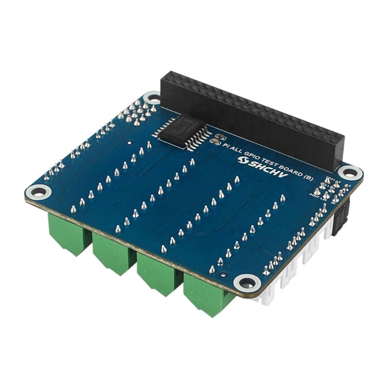 Zzz Untuk Raspberry Pi GPIO Test Expansion board ADDA Chip On-board LED IO Port ADC/DCA Sensor Untuk Raspberry Pi 3B 4B Zero