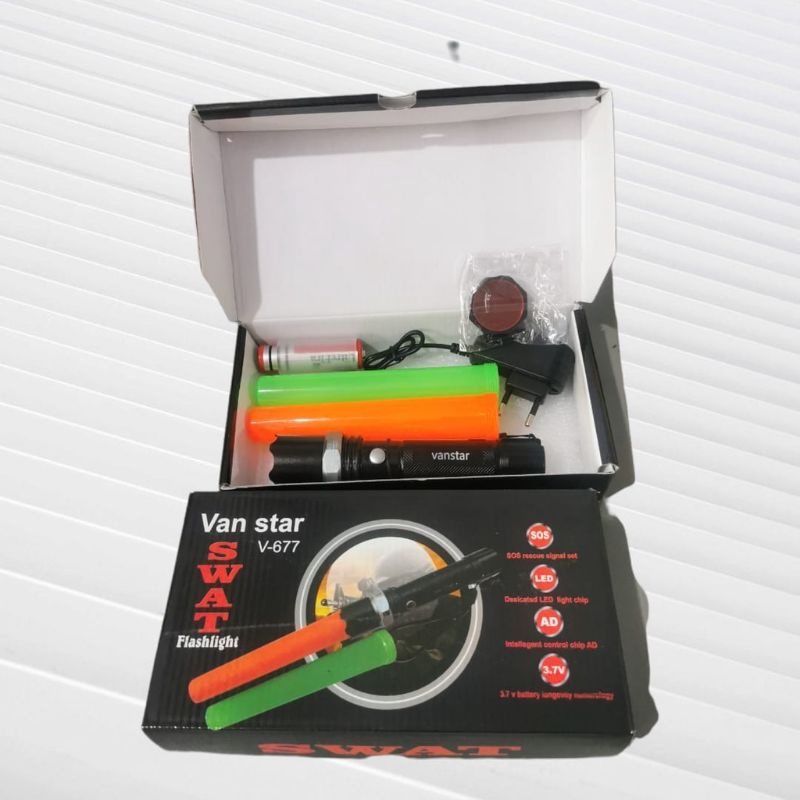 Senter Led Swat / V-677 Van Star