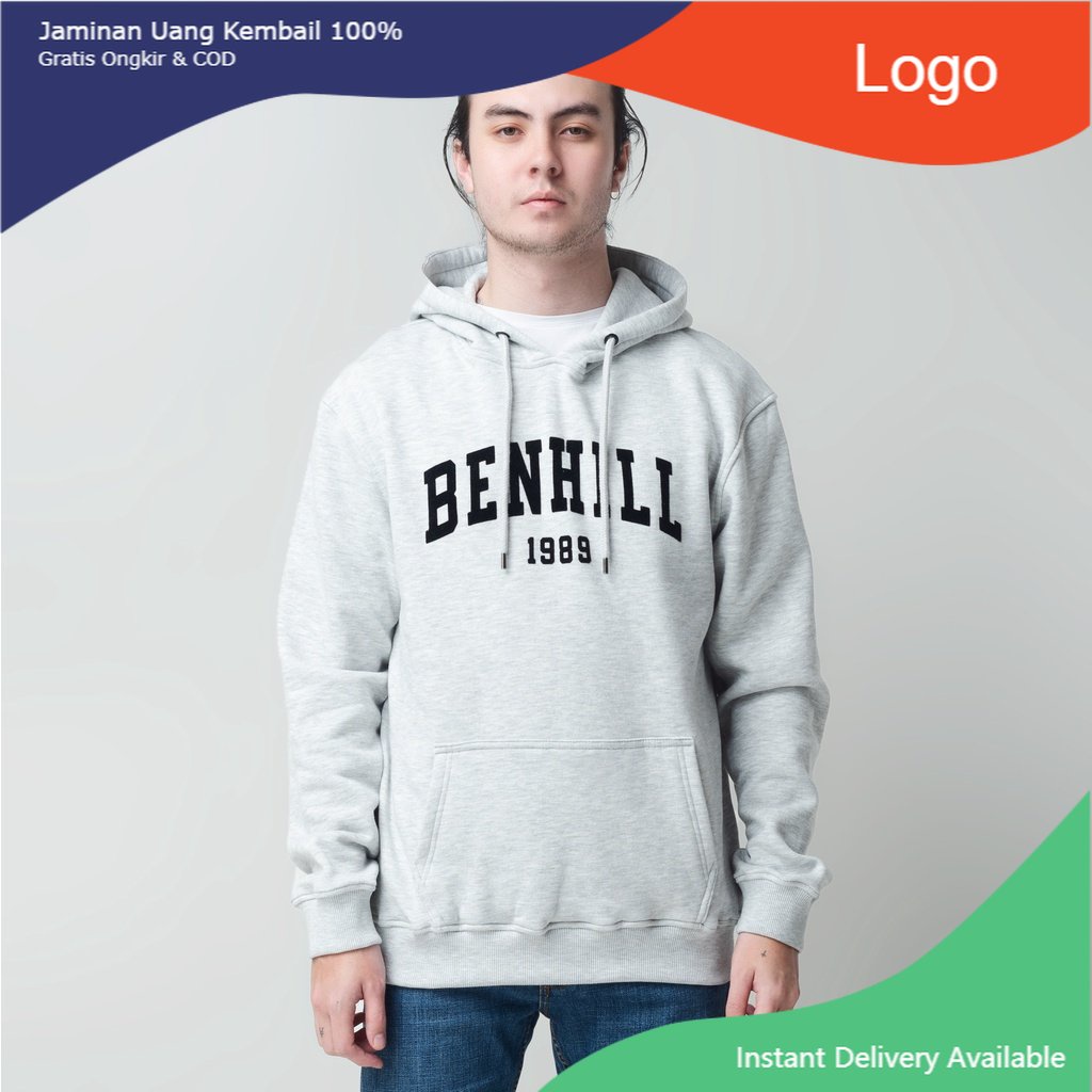 Benhill Sweat Hoodie Unisex Misty A35-29650 Housemormont