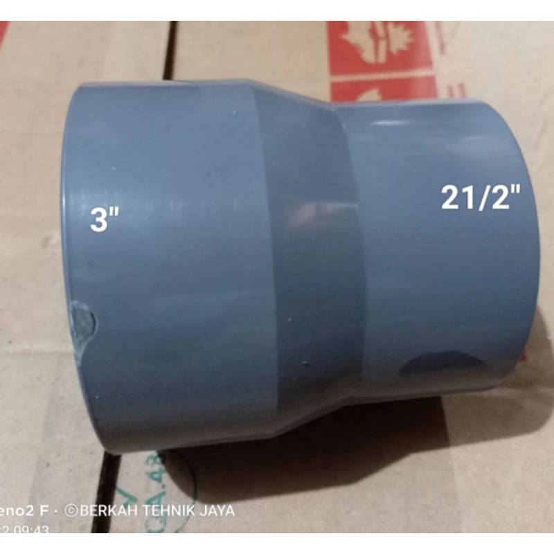 verlop sok 3x21/2,vlok sok pvc 3x21/2,reducer pvc 3x21/2 ,increaser pvc 3x21/2