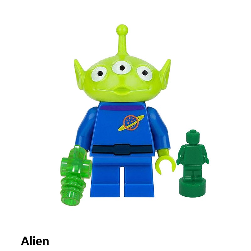 8pcstoy Story Series Set Buzz Blok Bangunan Batu Bata Mainan Babi Pink Buzz Lightyear Woody Education DIY Hadiah