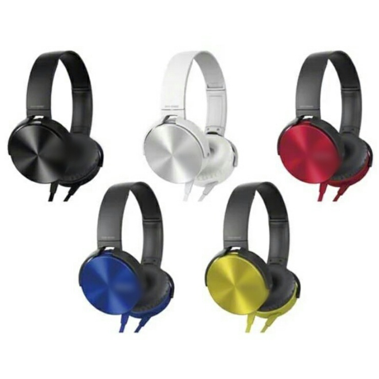 OBRAL HEADPHONE /HEADSET EXSTRA BASS XB 450 KABEL SUARA SUPER JERNIH