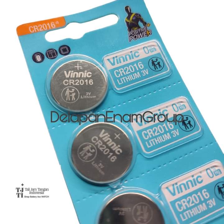 BATERAI VINNIC CR2016 Batteray Cr2016  Original