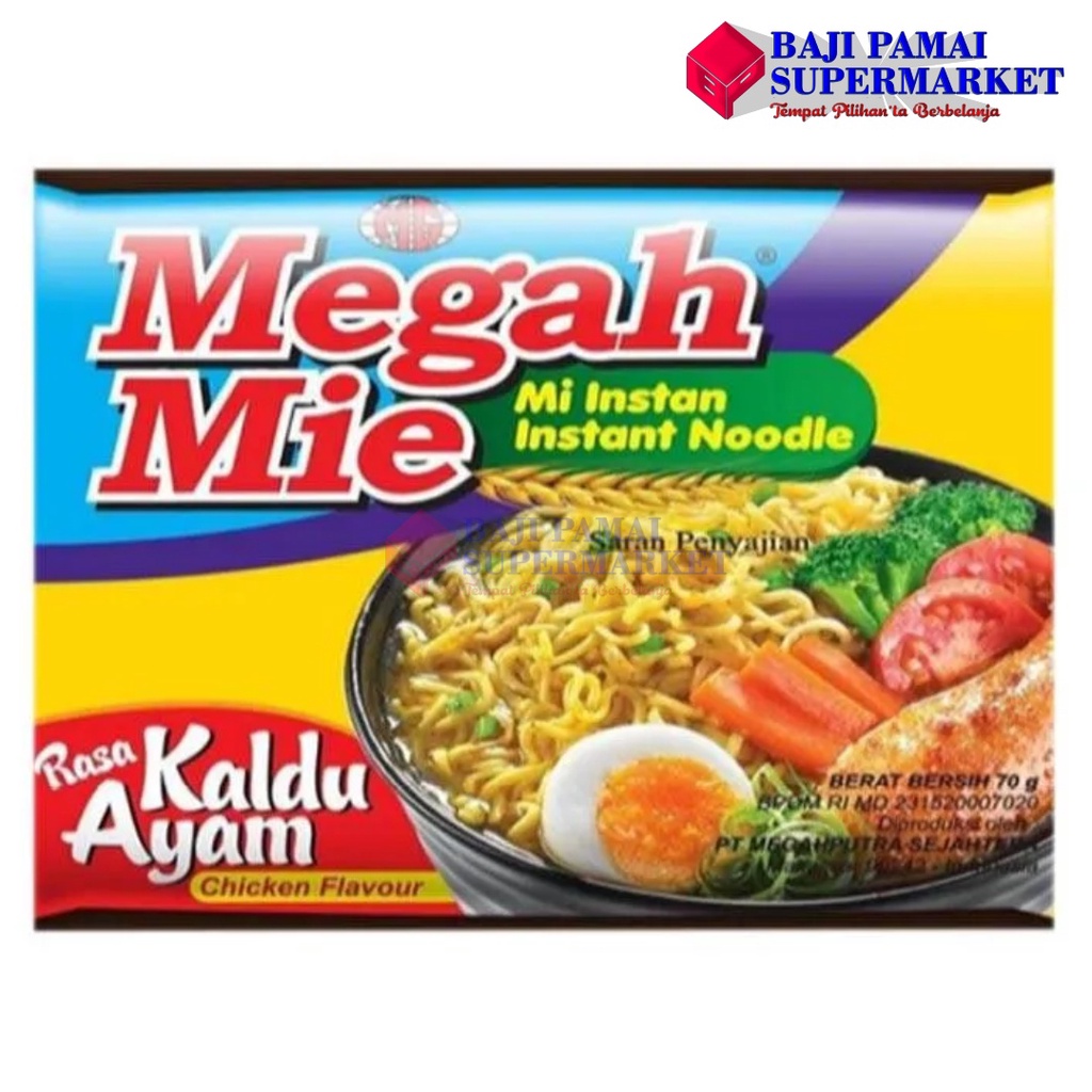 

Megah mie kaldu Ayam