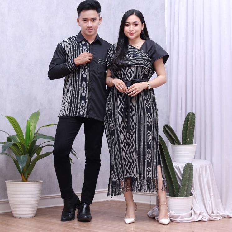 Harga Bersahabat COUPLE TENUN TORAJA HITAM AURORA TENUN JEPARA TORAJA TENUN LOMBOK TENUN SUMBA || CO