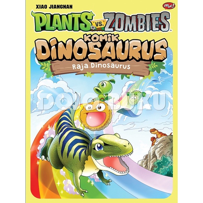 Buku Plants VS Zombies - Komik Dinosaurus : Raja Dinosaurus by Xiao Jiangnan