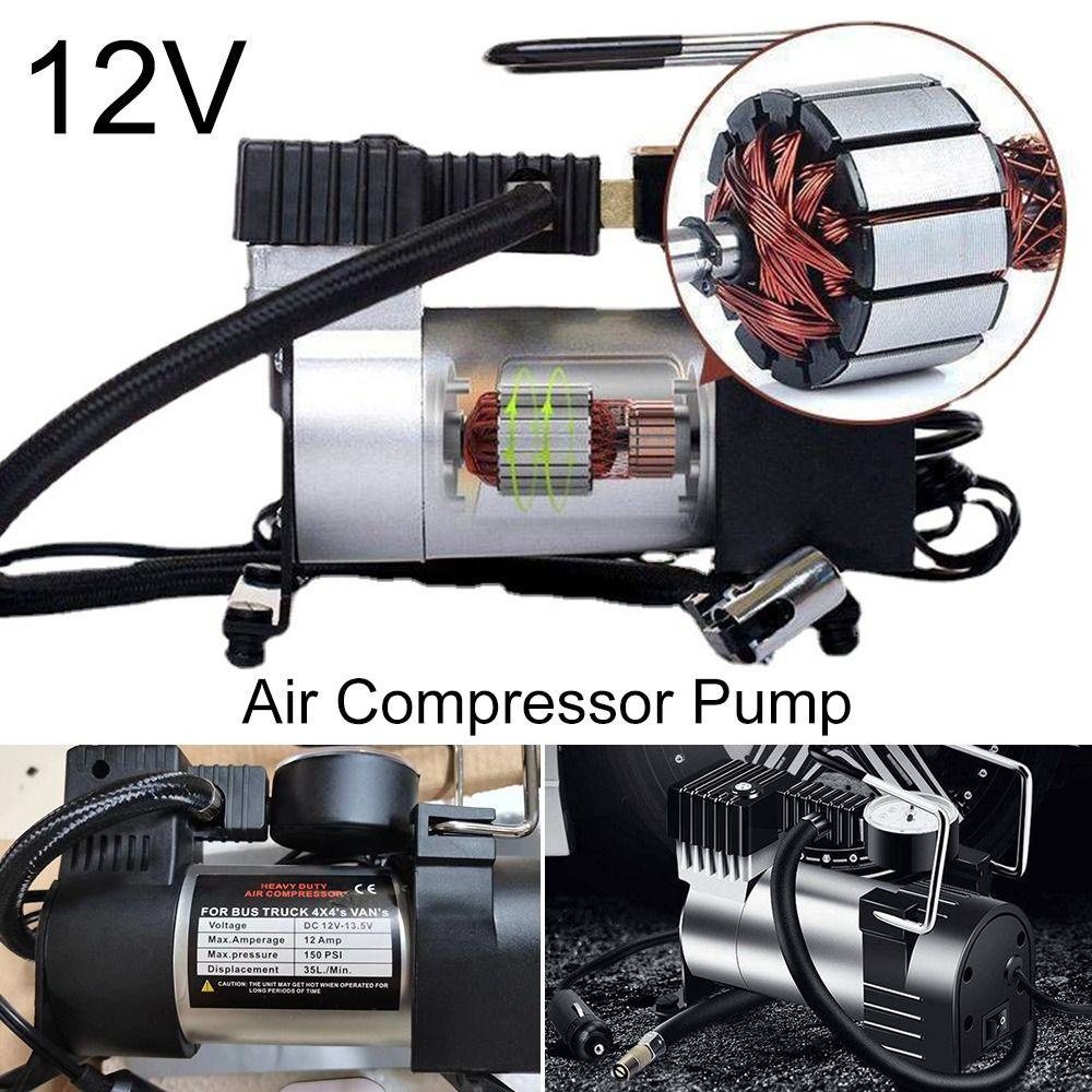 Populer Pompa Ban Mobil Portable Single-cylinder Multifungsi Car Inflator Pump