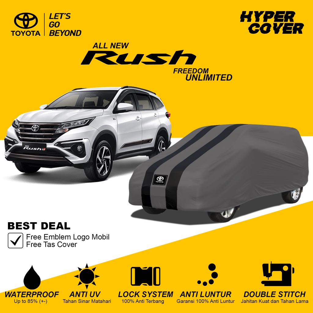 Cover Mobil All New Rush Sarung Mobil All New Rush Selimut Mobil All New Rush 2017 - 2025