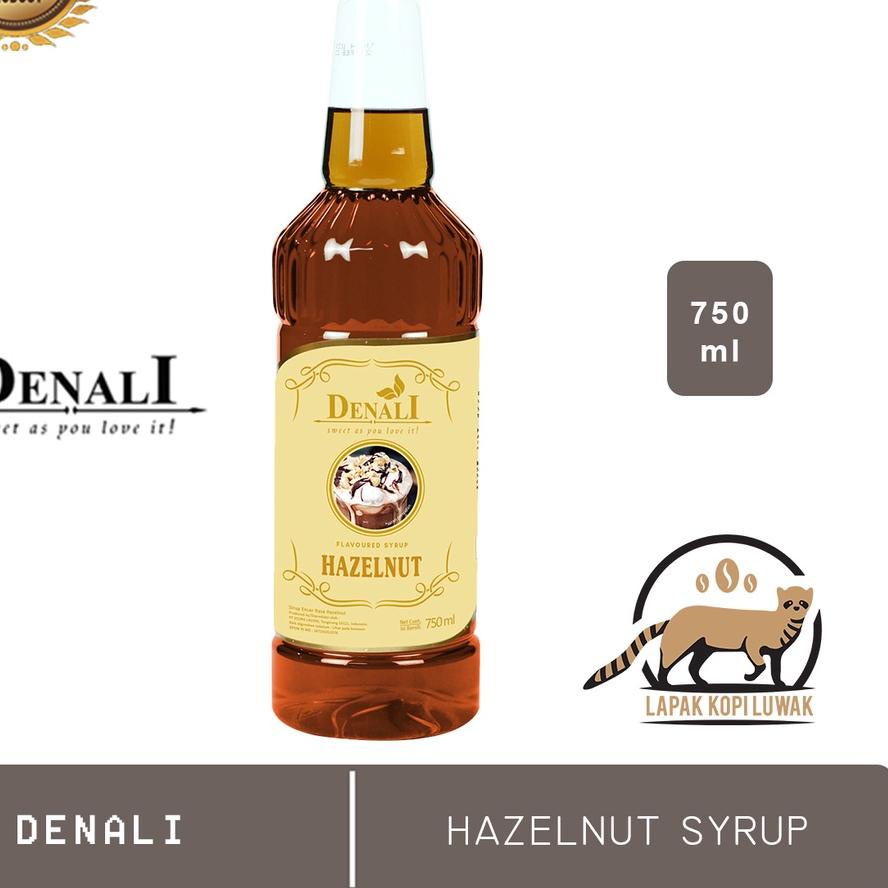 

♂ hazelnut Syrup merk Denali ♠