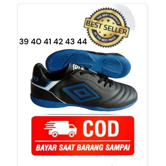 PEOMO SEPATU FUTSAL UMBRO SEMI KULIT DI