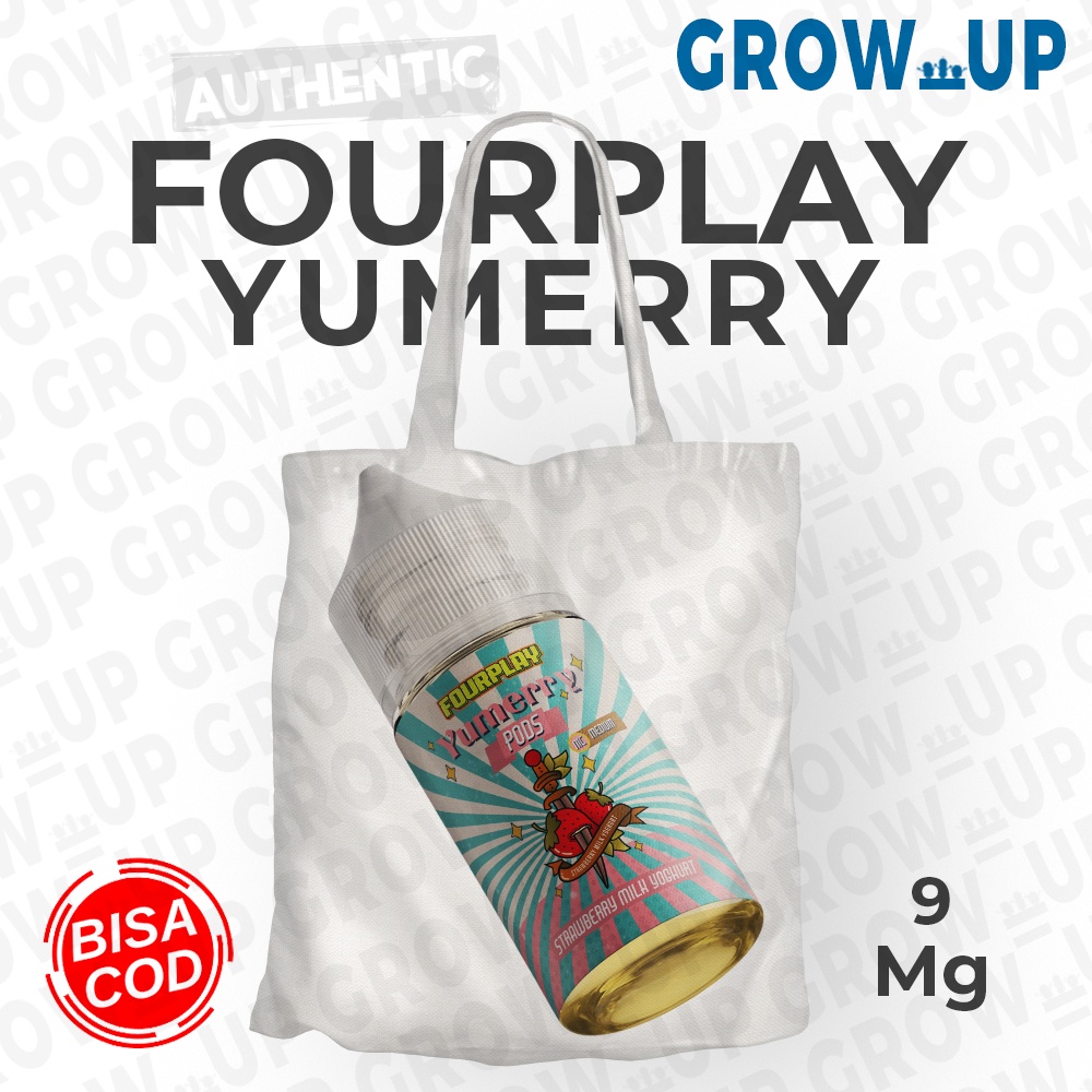 Growup READY Tote Bag Pria warna putih model FPYMR ukuran sedang 30ml