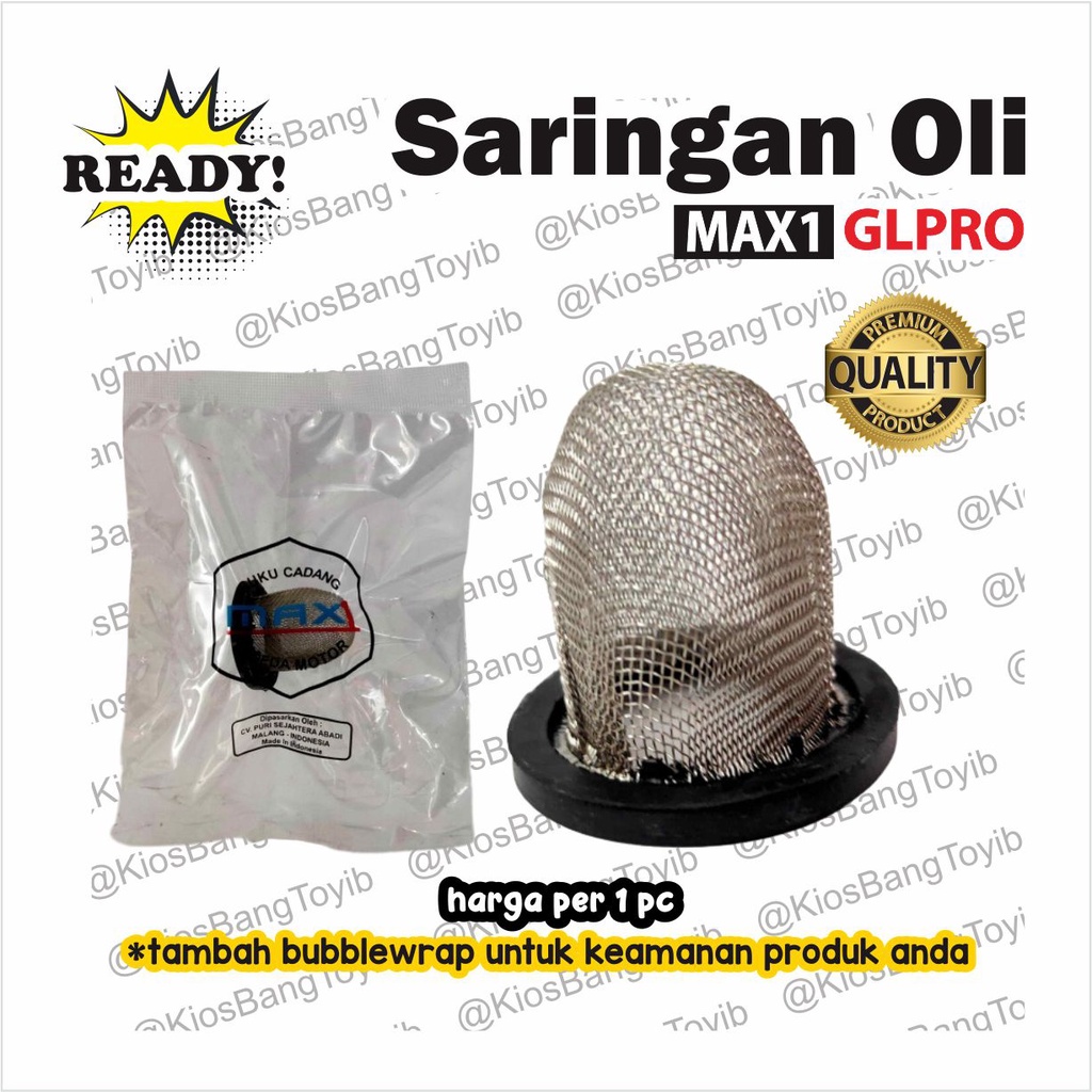 Filter Saringan Oli Bawah GL Pro Megapro Tiger CB100 Vario (MAX1)