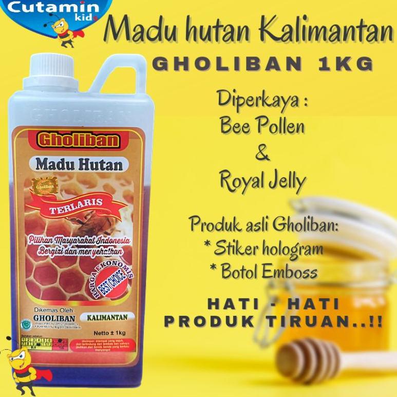

DISKON BRANDS FESTIVAL (COD) MADU HUTAN KALIMANTAN GHOLIBAN 1KG ORIGINAL ( BOTOL EMBOS ) FREE PACKING DUS Ayo Beli Sekarang