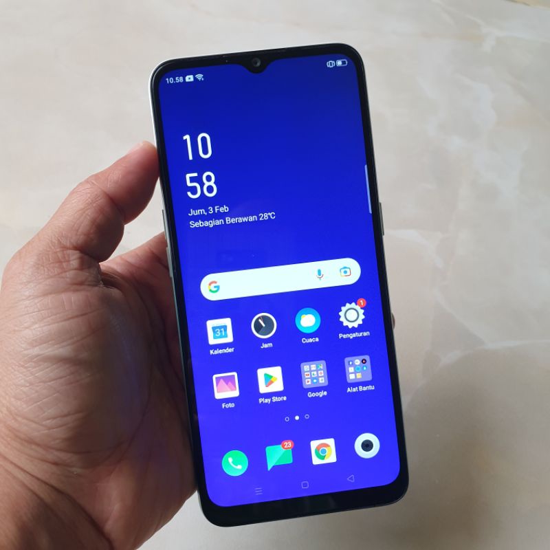 Oppo A31 6/128 mulus normal siap pakai