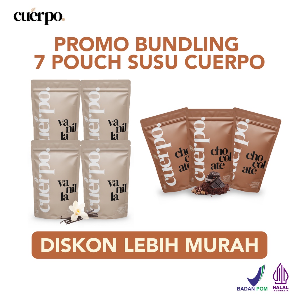 SUSU CUERPO 960 GRAM (PAKET 7 POUCH)