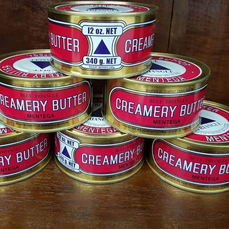 

➭ Mentega / butter segitiga / blue triangle / caping 340gr ♦