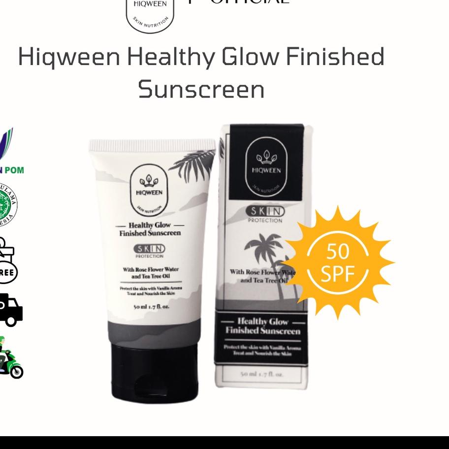 ❆ [EXP 2024] HIQWEEN HEALTHY GLOW FINISHED SUNSCREEN [DIST JAKSEL] | HIQWEEN OFFICIAL | HIQWEEN ORI 