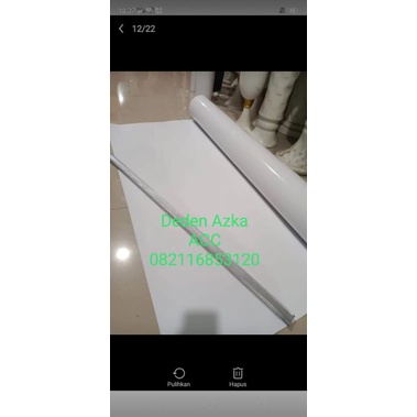 Melamin Hitam Glossy 1Roll