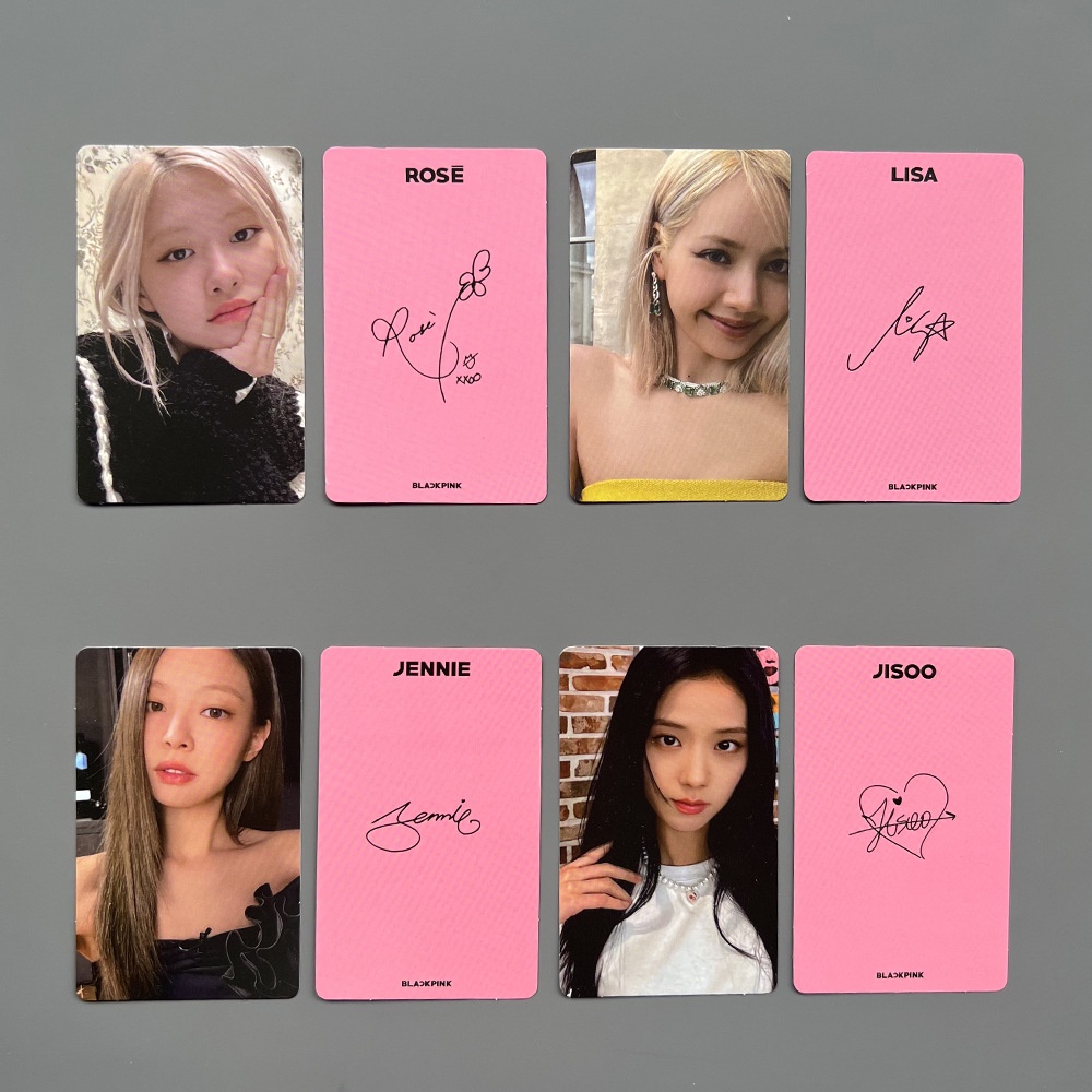 Blackpin 6th ANNIVERSARY DECO Random Photocard Pink Photocard BLINK Merchandise Photocard