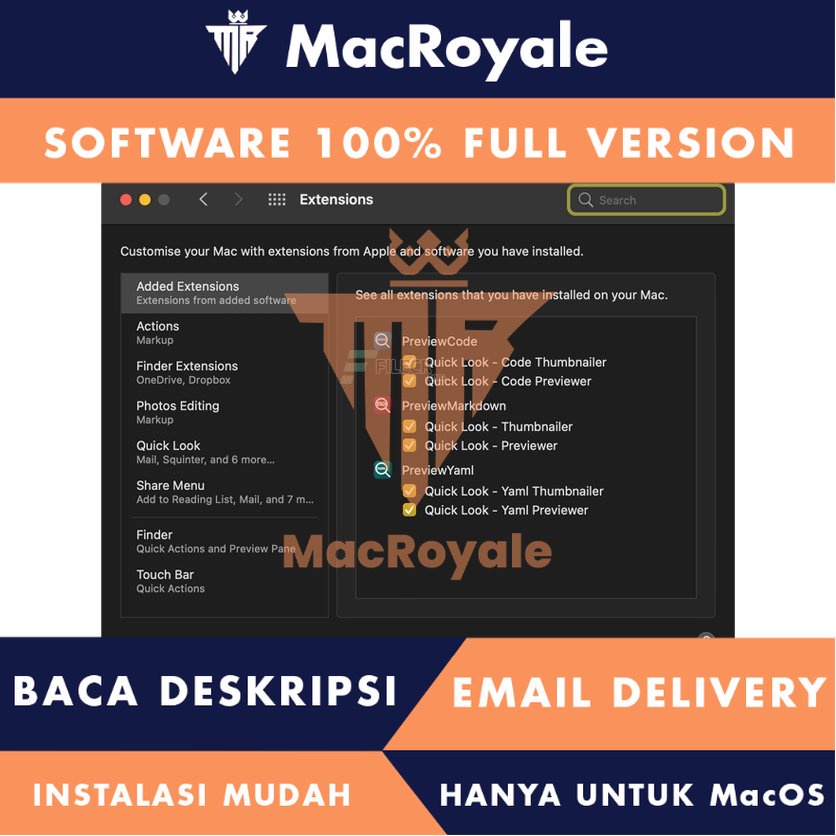 [MacOS] PreviewMarkdown Full Version Lifetime Full Garansi