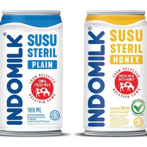 

Susu Steril INDOMILK Kaleng 189ml