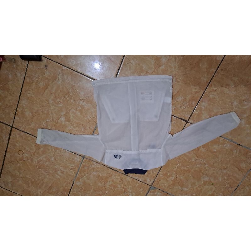 jaket runing tnf anak second