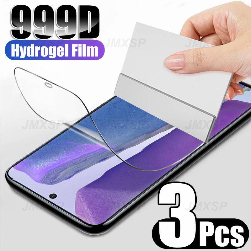 3pcs Untuk Samsung Galaxy A03 A03S A13 A23 A33 A53 A73 F13 F23 M13 M23 M33 M53 4G 5G Core Hydrogel Film Pelindung Layar Untuk Samsung S7 S8 S9 S10 S10e Plus Lite Edge 4G 5G Film