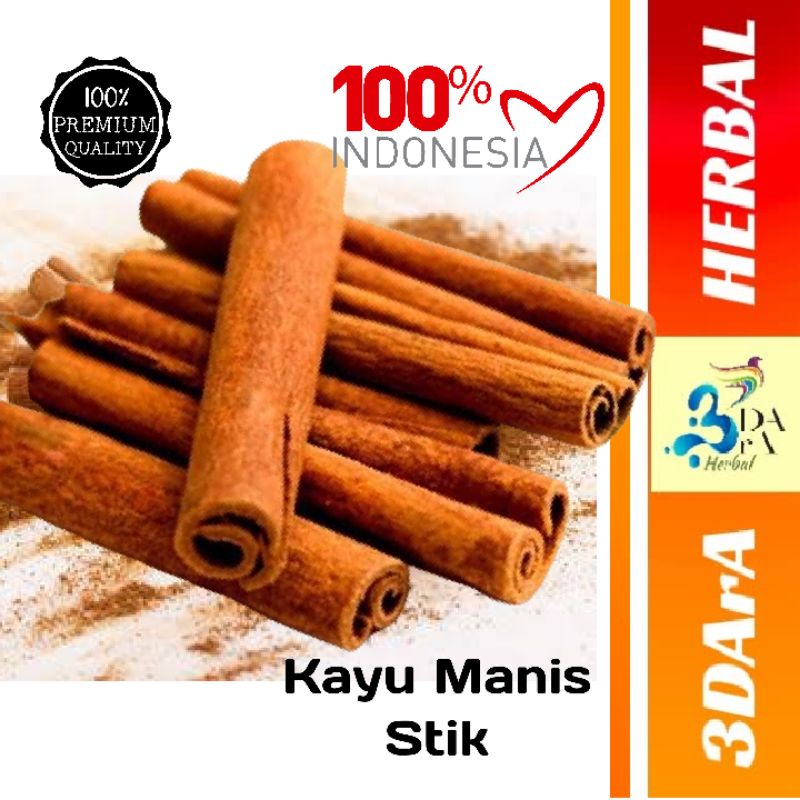 

Kayu Manis Stik 8cm Premium 100gr