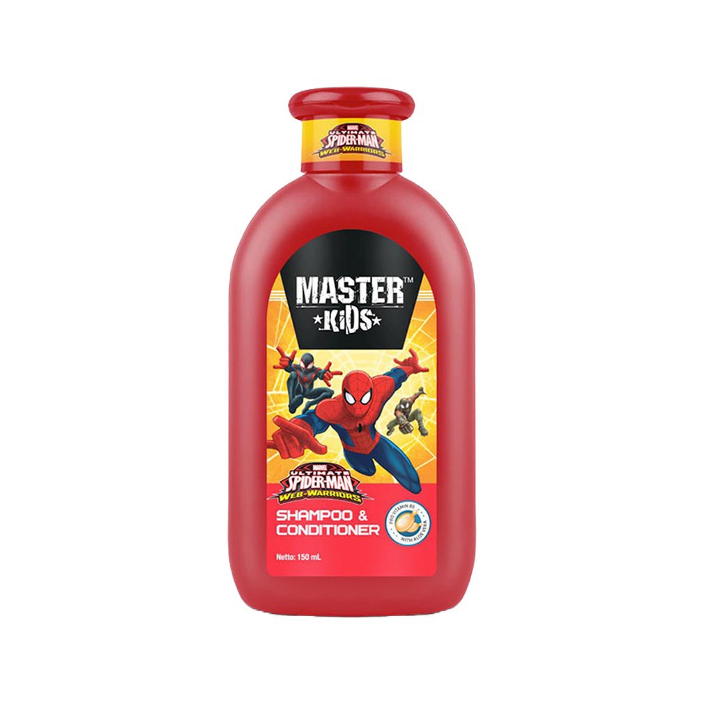 MASTER KIDS SHAMPOO 150ml SPIDERMAN