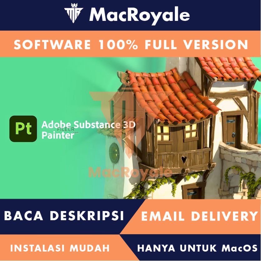 [MacOS] Substance 3D Painter Full Version Lifetime Full Garansi
