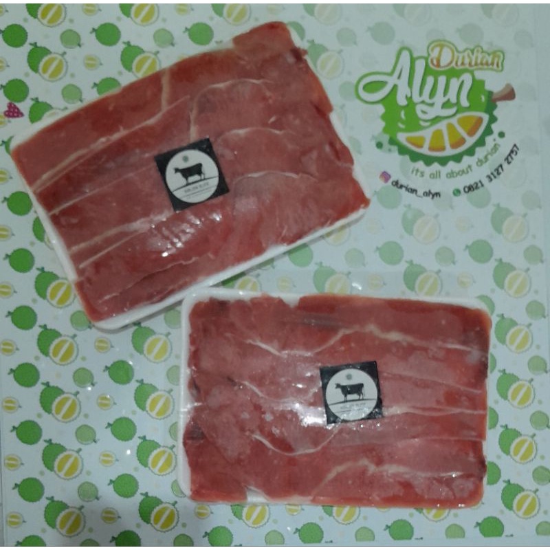 

Beef sirloin (non feet) 500gr
