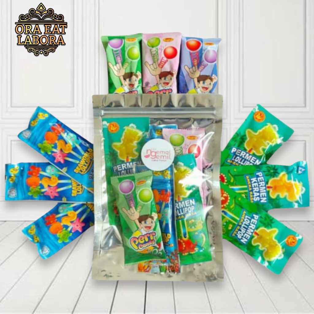 

Lolipop Light Animal Series Mix Perr Candy Kualitas Premium - Ora Eat Labora
