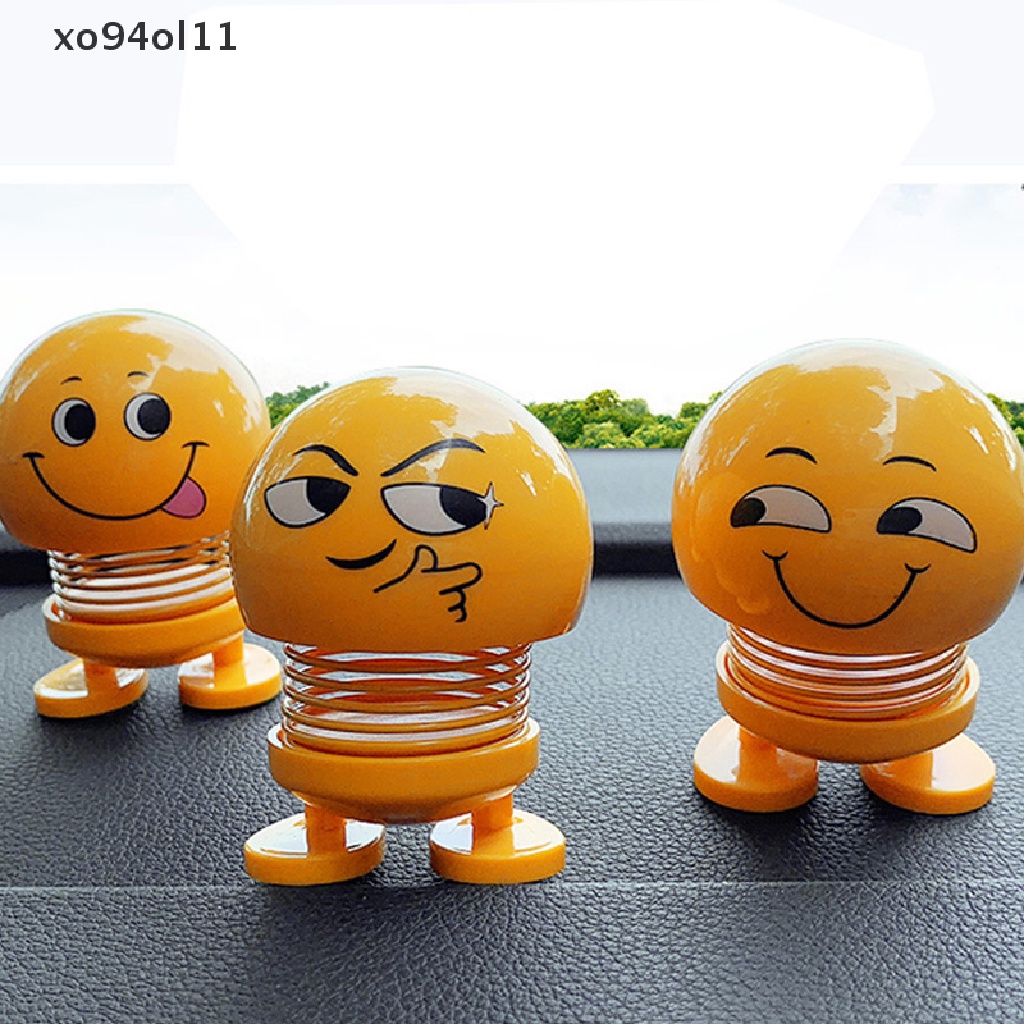 Xo Boneka Kepala Goyang Lucu Ornamen Kecil Yang Indah Aksesoris Mobil Interior Boneka Kreatif Mobil Mainan Mobil Dekorasi Aksesoris OL