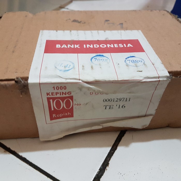 KOIN MAHAR 100 RUPIAH 1 BOX