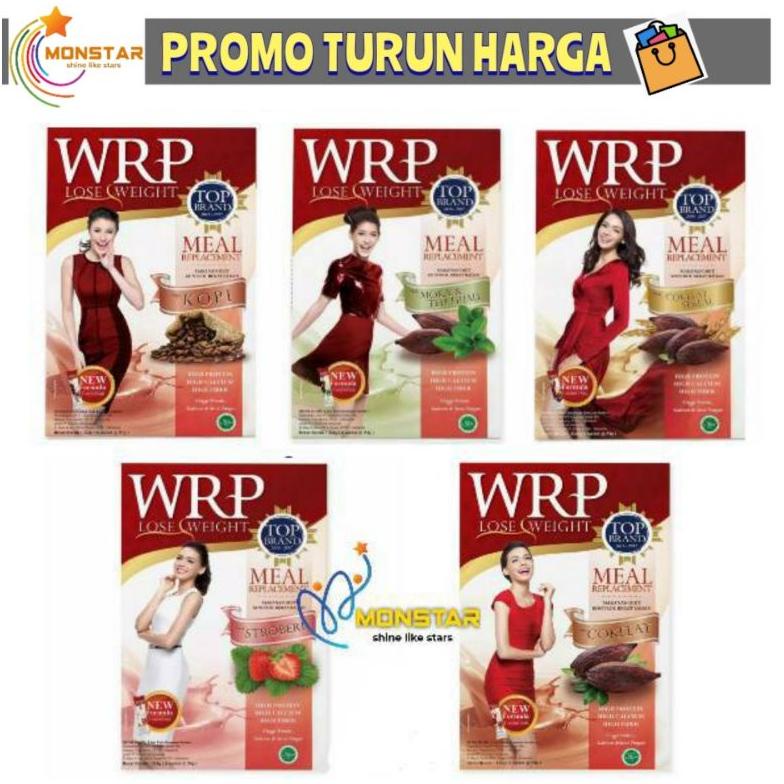 

✓ WRP Lose Weight Meal Replacement isi 6 sachet