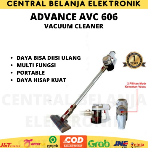 Vaccum cleaner portable Advance AVC 606 / pembersih debu / alat sedot debu advance