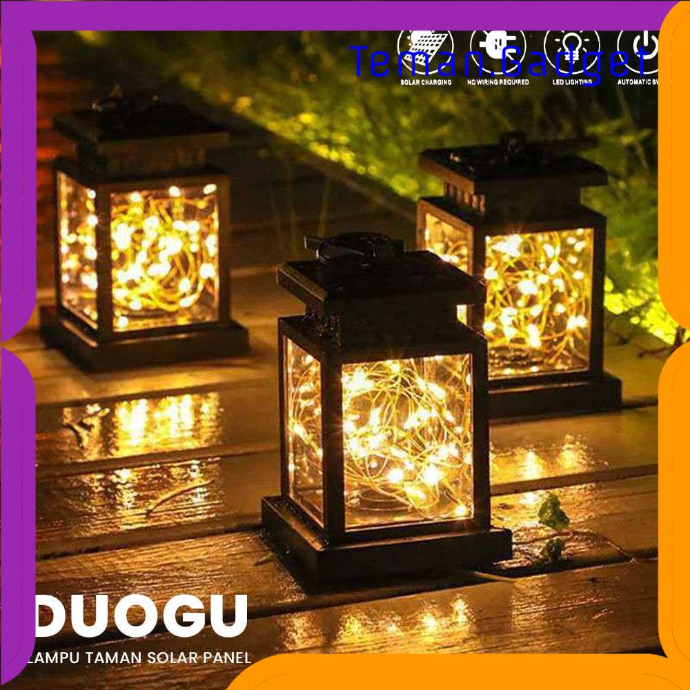 TG-LMP DUOGU Lampu Taman Hias Solar Power Garden Decoration IP44 Warm White - EM302