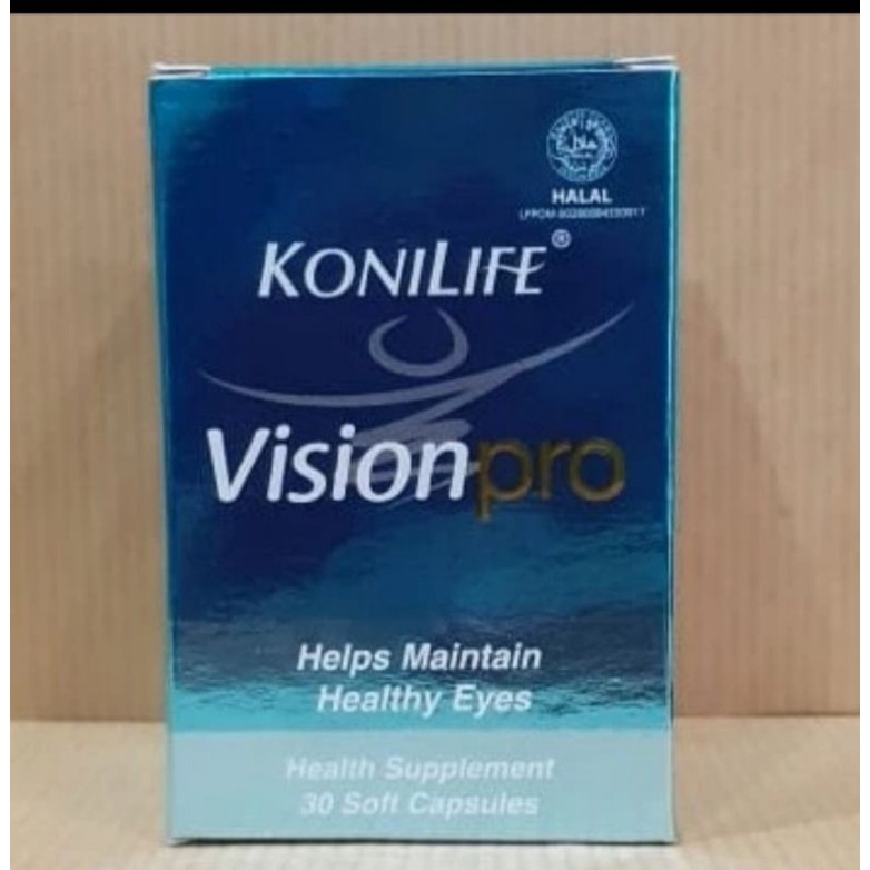 konilife vision pro isi 30 utk nutrisi mata
