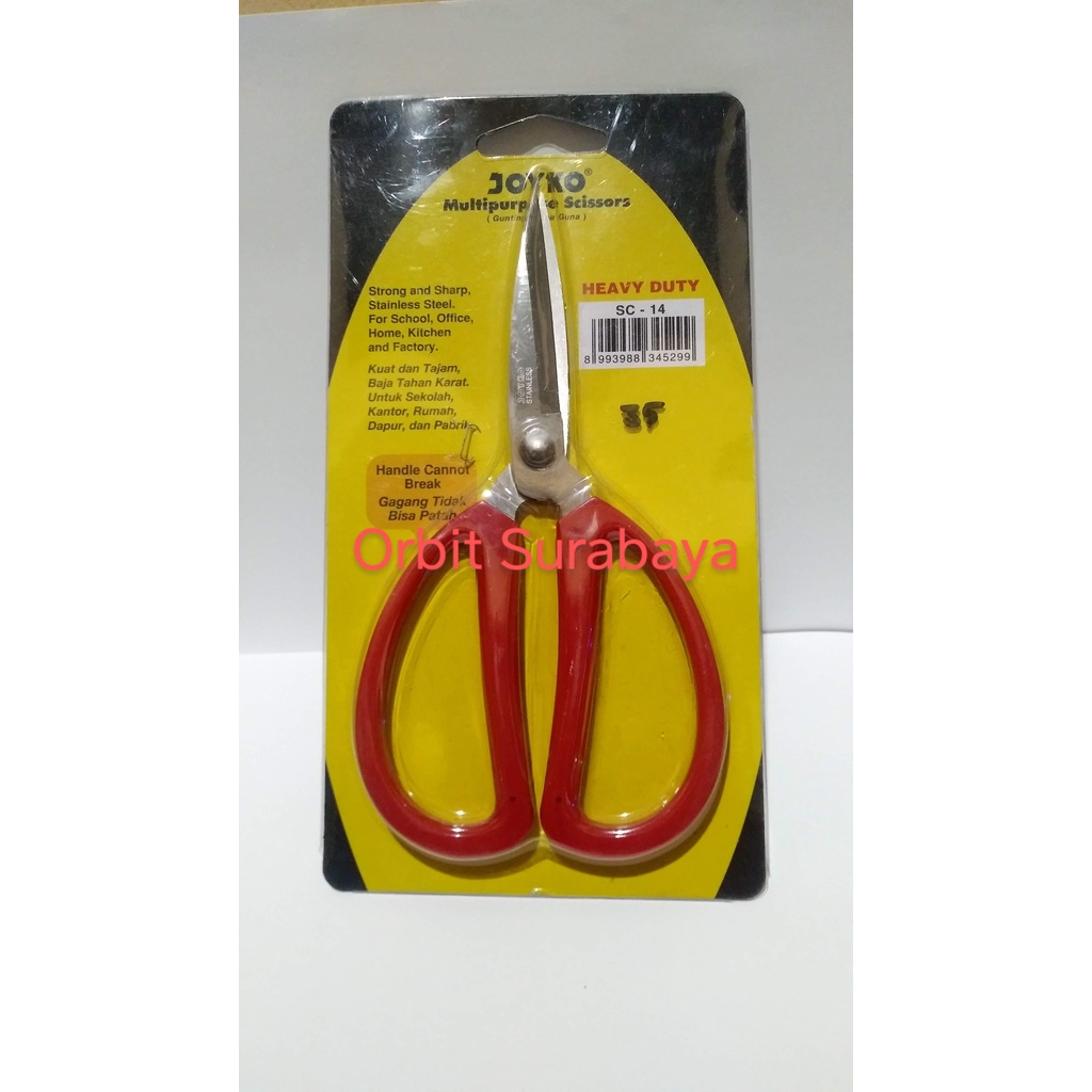 

Gunting Super Kuat Joyko SC-14 Heavy Duty