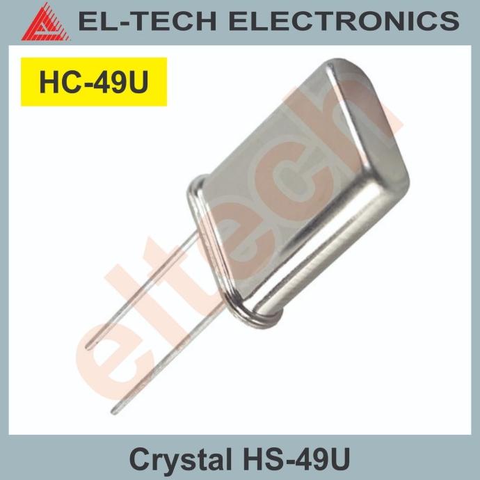 2.4576MHz 2.4576 MHz Crystal XTAL Oscillator Osilator 2 Pin HC-49 elt3ch Murah