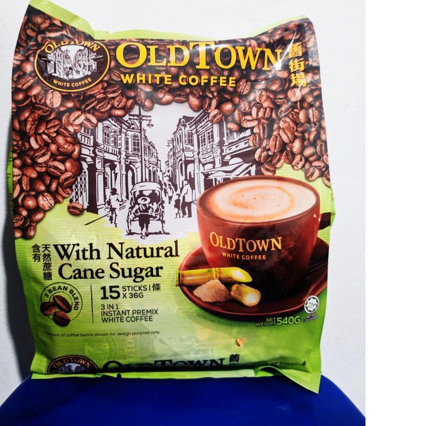 

❃ OldTown White Coffee Old Town Malaysia Cane Sugar 3in1 kopi 15 sachet ➤