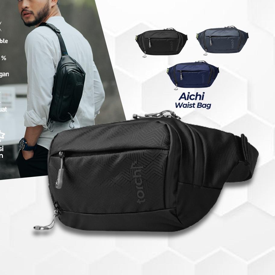 ZKA618 TORCH Depok Tas Pinggang Waistbag Aichi ||