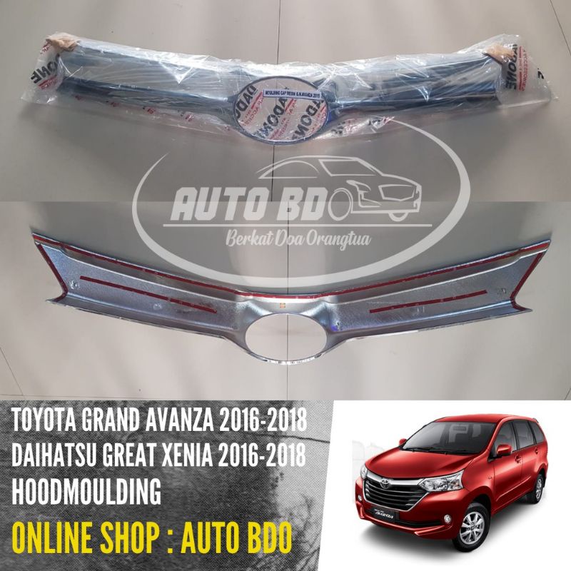 hood moulding grand new Avanza